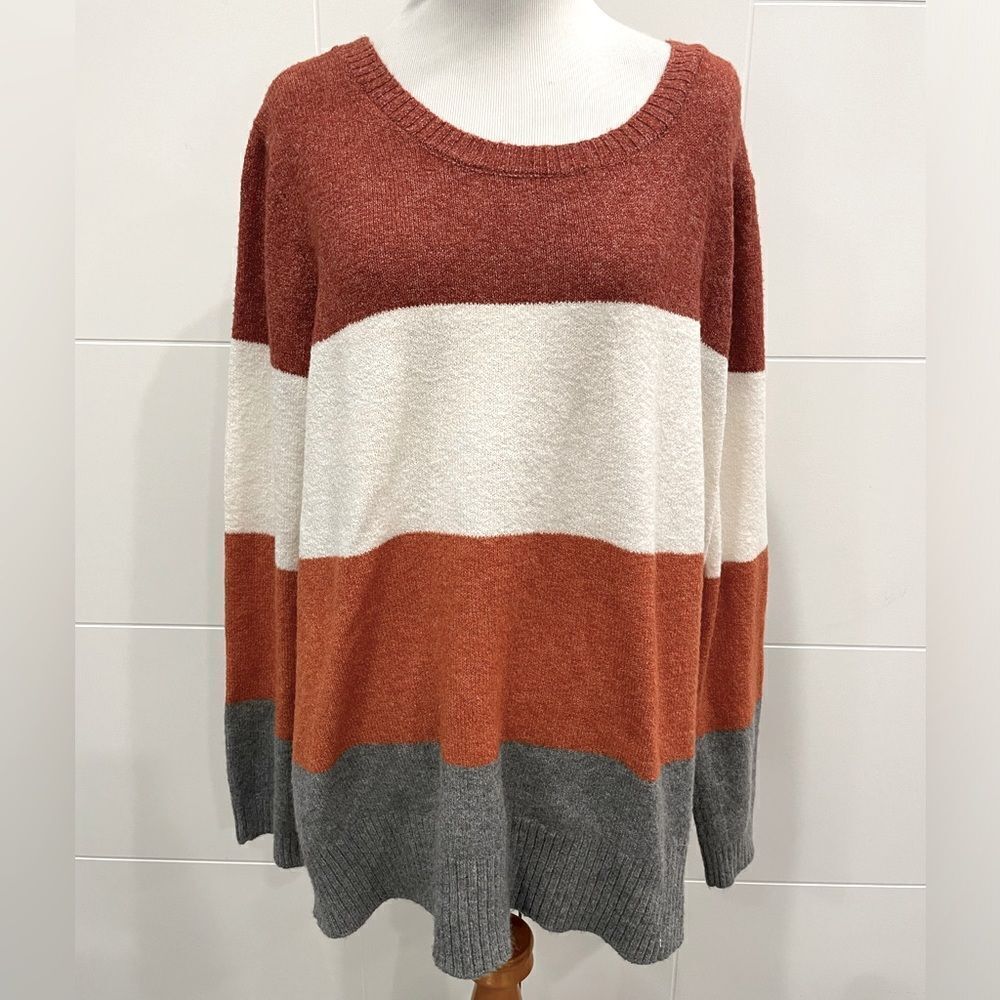NWT color blocking sweater